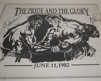 boxing autograph Gerry Cooney ,Larry Homes