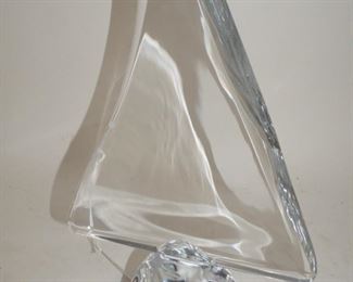 Daum Glass Sail boat