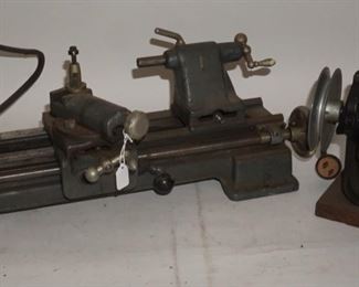 Small size Machinest Metal hobbie Lathe