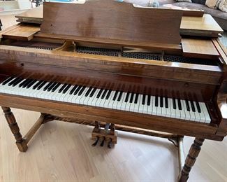 25. Harrington Baby Grand Piano model # 15232 (62") (as is)