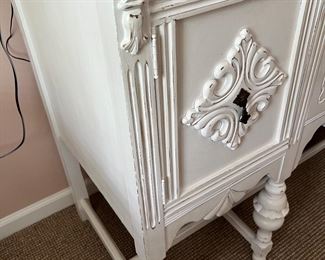 39. Antique Painted Sideboard (66" x 22" x 42")