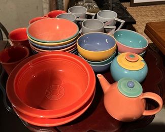 87. Collection of Fiestaware 
