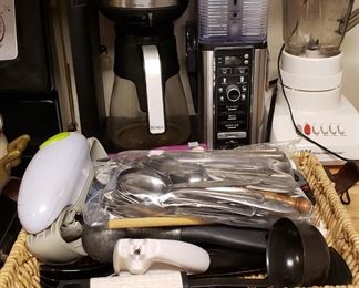 Kitchen gadgets, coffee pot