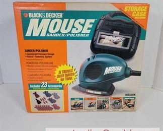Black Decker Mouse Sander Polisher. New in Box.