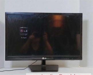 LG TV with HDMI cord. 22 x 16. Screen measures 20.5 x 11.5.
