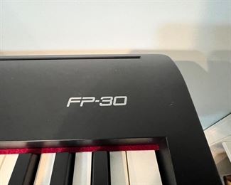 4. Roland FP30 Keyboard, Stand and ProLine Bench (57")