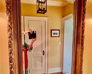 20. Beveled Mirror w/ Ornate Gilt Frame (33" x 44")