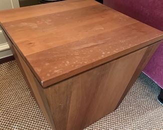 28. Pair of Stickley Lidded Tabouret Tables (19" x 19" x 19") 