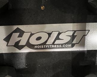 84. Hoist Weight Rack 5lbs to 70 lbs