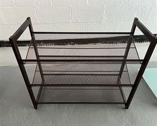 108. Shoe Rack (29" x 12" x 25")