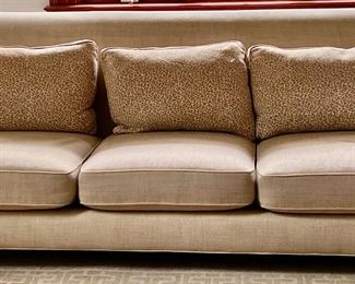 142. Baker 3 Cushion Sofa (88" x 39" x 36" )