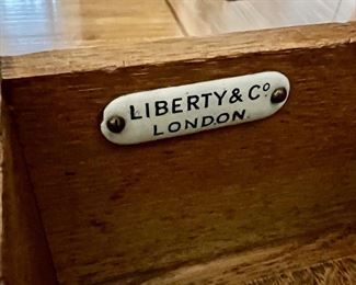 148. Liberty & Co. Arts & Crafts Bookcase (37" x 10" x 47")   