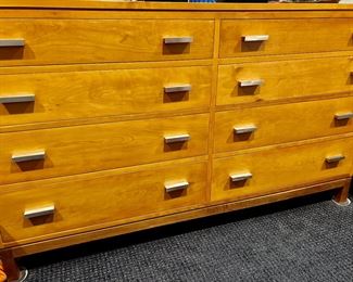 153. Stickley 8 Drawer Dresser (63" x 19" x 38")