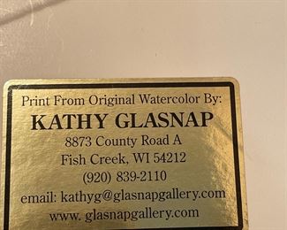 Door County artist, Kathy Glasnap