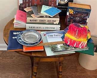 Woodstock and McHenry County memorabilia 