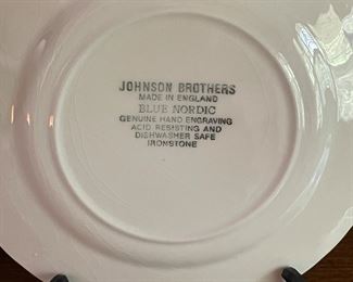 Johnson Brothers “Blue Nordic”