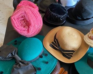 Beautiful Vintage Hats and Fasteners