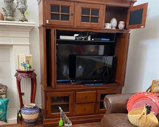 Large Wall Unit and Electronics