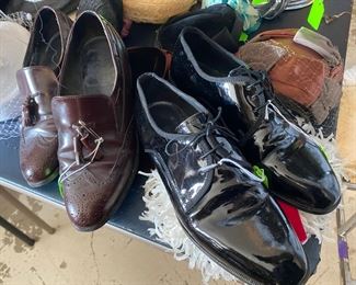 Mens Shoes size 10.5 Wingtip and Tuxedo