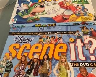 Scene it and Mouse trap games