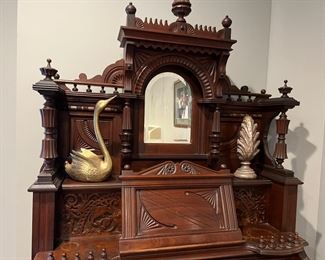 Beautifully carved organ