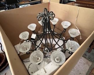 Large chandelier