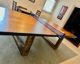 Custom handmade pool table