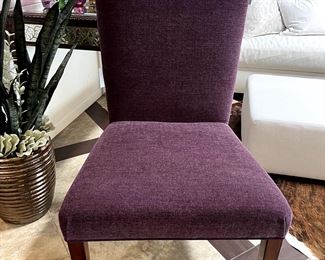 Swaim Upholstered Side Chair - $300.00

Two available. Sold separately.

Dimensions: 22"D x 24"W x 39"H x 18" seat height 
