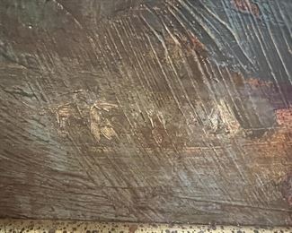 Frank Troia Signed Oil Painting - $15,000

"Frank Troia was born and raised on the Monterey Peninsula. He graduated from Art Center College of Design in Pasadena, California in 1975 with a Bachelor of Fine Arts degree in advertising illustration. He didn't draw or paint again for 17 years, choosing instead to build a business career. Having sold his business in 1992 he now paints full time. He describes himself as primarily a figure artist who concentrates on repetitional imagery. His work is in private collections."

Dimensions: 76.5" x 76.5"

Oil on canvas