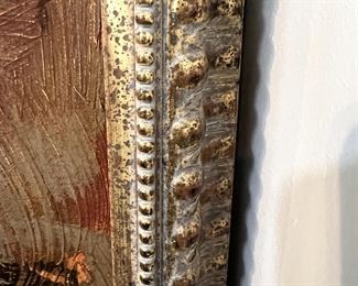 Frank Troia Signed Oil Painting - $15,000

"Frank Troia was born and raised on the Monterey Peninsula. He graduated from Art Center College of Design in Pasadena, California in 1975 with a Bachelor of Fine Arts degree in advertising illustration. He didn't draw or paint again for 17 years, choosing instead to build a business career. Having sold his business in 1992 he now paints full time. He describes himself as primarily a figure artist who concentrates on repetitional imagery. His work is in private collections."

Dimensions: 76.5" x 76.5"

Oil on canvas