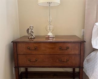 Set of 2 Solid Wood Nightstands - $1,800.00

Price is for the pair

Dimensions: 40"W x 22"D x 34.25"H