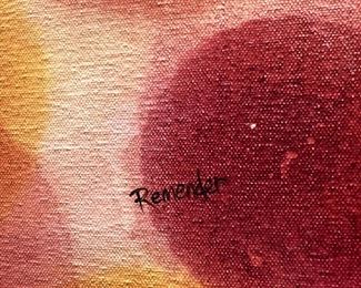 "AUTUM LIGHTS" BY ELESE REMENDER ORIGINAL OIL PAINTING - $10,00.00

Dimensions: 43.5" x 48"