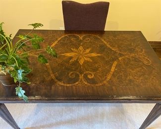 Eastern Legends Writing Desk - $1,200.00

Dimensions: 56"W x 36"D x 29.5"H

Chair sold separately