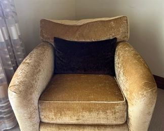 Custom Upholstered Club Chair - $1,000.00

Four chairs available. Sold separately.

Two ottomans available. Sold separately.

Chair dimensions: 32.5"W x 34"D x 28"H