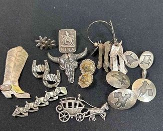 Western Themed Sterling Jewelry
