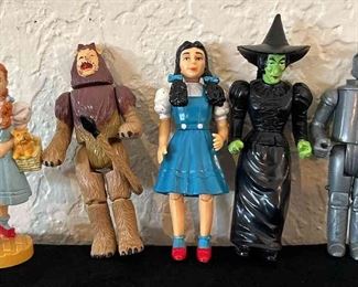 1988 MGM Turner Wizard Of Oz Action Figures