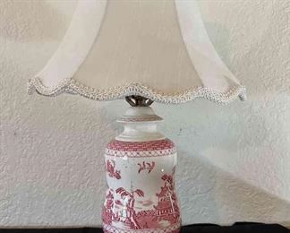 Vintage Porcelain Lamp