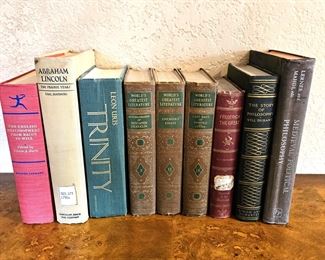 Set of Antique Books INC 1904 Frederick The Great (Rise of Prussia) w/ Three Fold out Maps - Abraham Lincoln & More