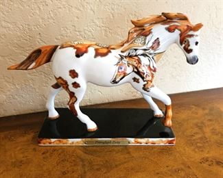 Enesco Trail of Painted Ponies "Petroglyph Pony' PORCELAIN 2E/4,729