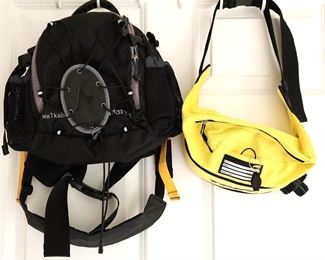 Lot of Two Hiking Items Marmot Walkabout Waist Belt Bag & Toko Insulated Drink Belt