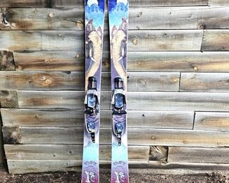One Pair of Skis ICELANTIC Nomad 152 - Made in Colorado (Year Unknown)