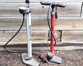 Set of Two Portable Bike Air Pumps - Blackburn Brand.
