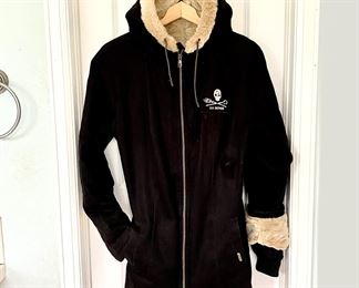 Hemp Hoodlamb Ladies Jacket in Black- sz. Medium