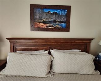 Gorgeous Stonecreek furniture king bedroom suite