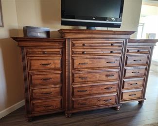 Gorgeous Stonecreek furniture king bedroom suite