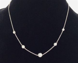 Silver Necklace from Italy