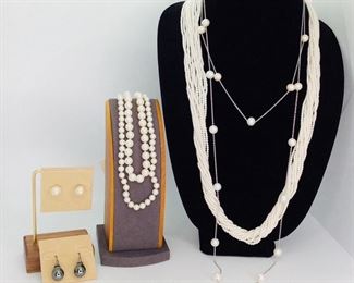 Collection of Pearl-Like Jewelry
