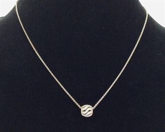 Pandora Silver Necklace with Charm