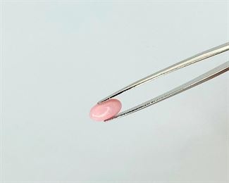 Oval Cut Pink Opal Gemstone