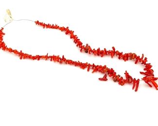 Coral Strung on Wire